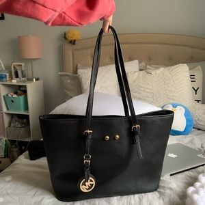 Large Black Michael Kors Tote Bag
